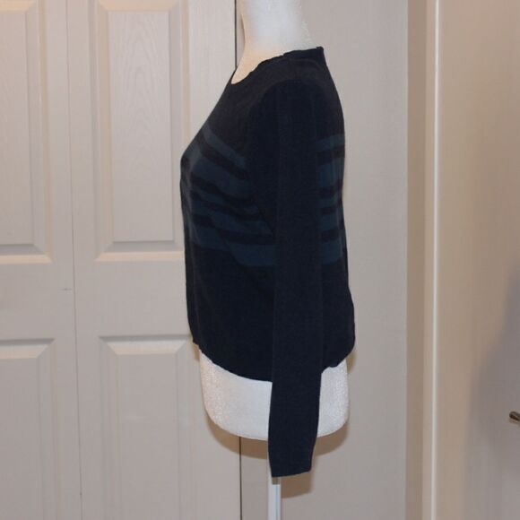 Theory Alayna S Cashmere Blue Pullover Sweater 100% Cashmere Women Size Medium - Picture 6 of 13